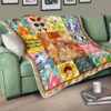 the golden girls quilt blanket bedding decor idea ch5tx