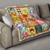 the golden girls quilt blanket bedding decor idea dtodb