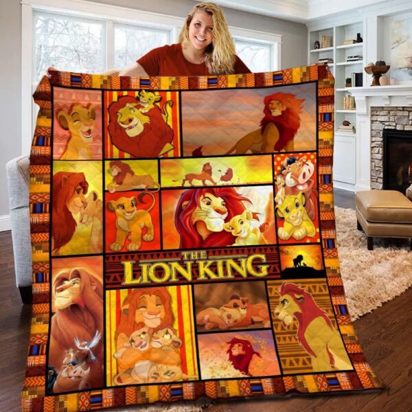 The Lion King Quilt Blanket For Bedding Decor