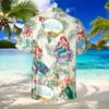 the little mermaid custom hawaii shirt ariel hawaii shirt ariel and friends button up shirts nxyqr