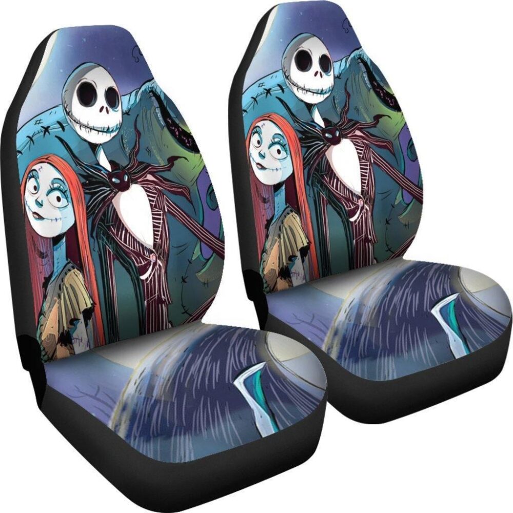 The Nightmare Before Christmas Car Seat Covers | Jack Sally Oogie Boogie Seat Covers