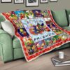 the simpsons christmas quilt blanket xmas gift idea 31coy