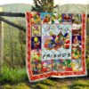 the simpsons christmas quilt blanket xmas gift idea t3wyz