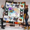 to my daughter butterfly quilt blanket gift from dad mom 8ziad