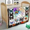 to my daughter butterfly quilt blanket gift from dad mom b1wqx