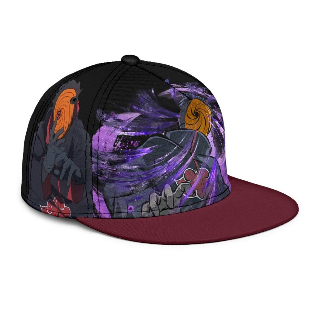 Tobi Snapback Hat Naruto Custom Anime Hat