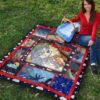 tom and jerry quilt blanket funny cartoon fan gift yaogz