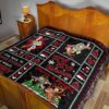 toy story quilt blanket woody and buzz lightyear christmas theme g61ww