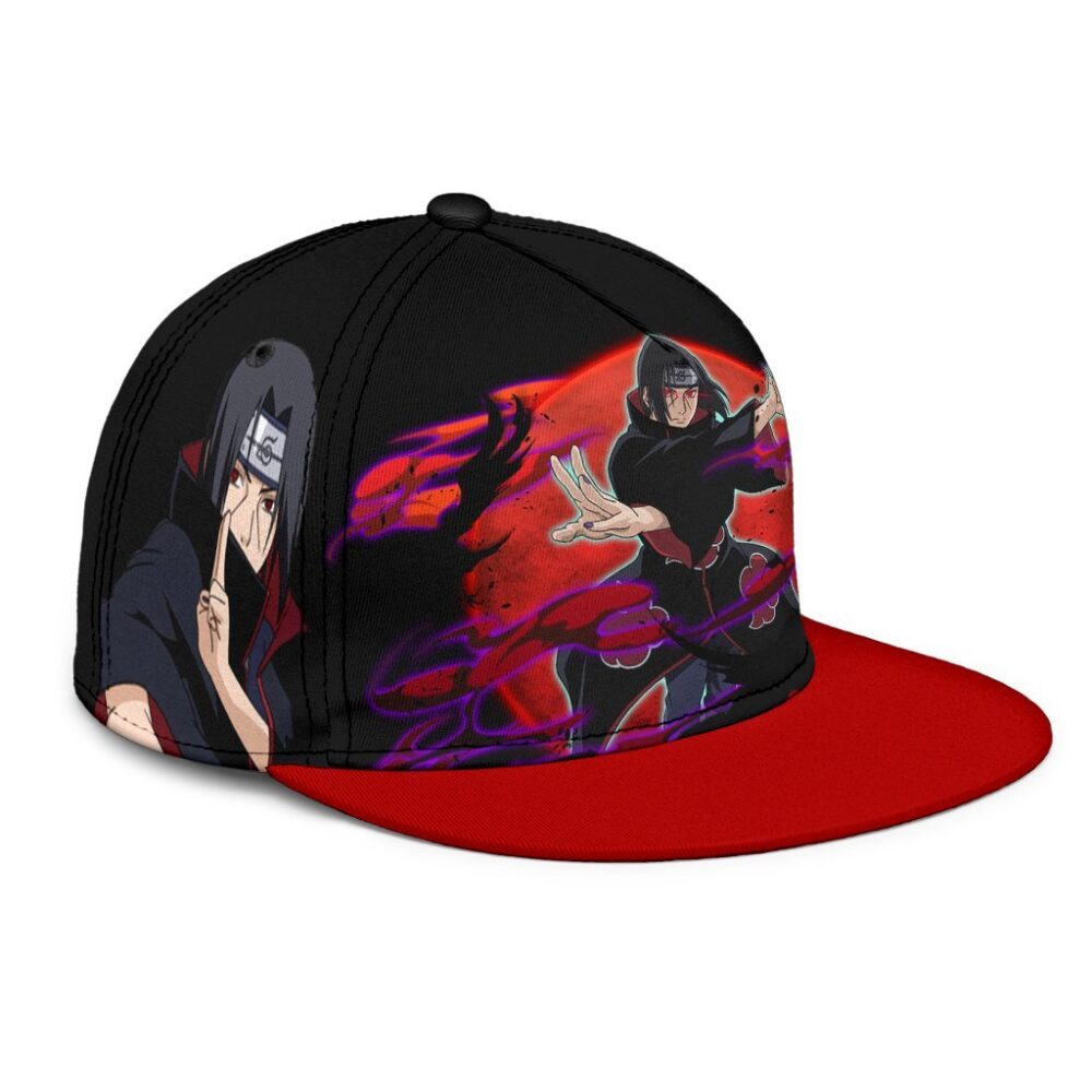 Uchiha Itachi Snapback Hat Naruto Custom Anime Hat