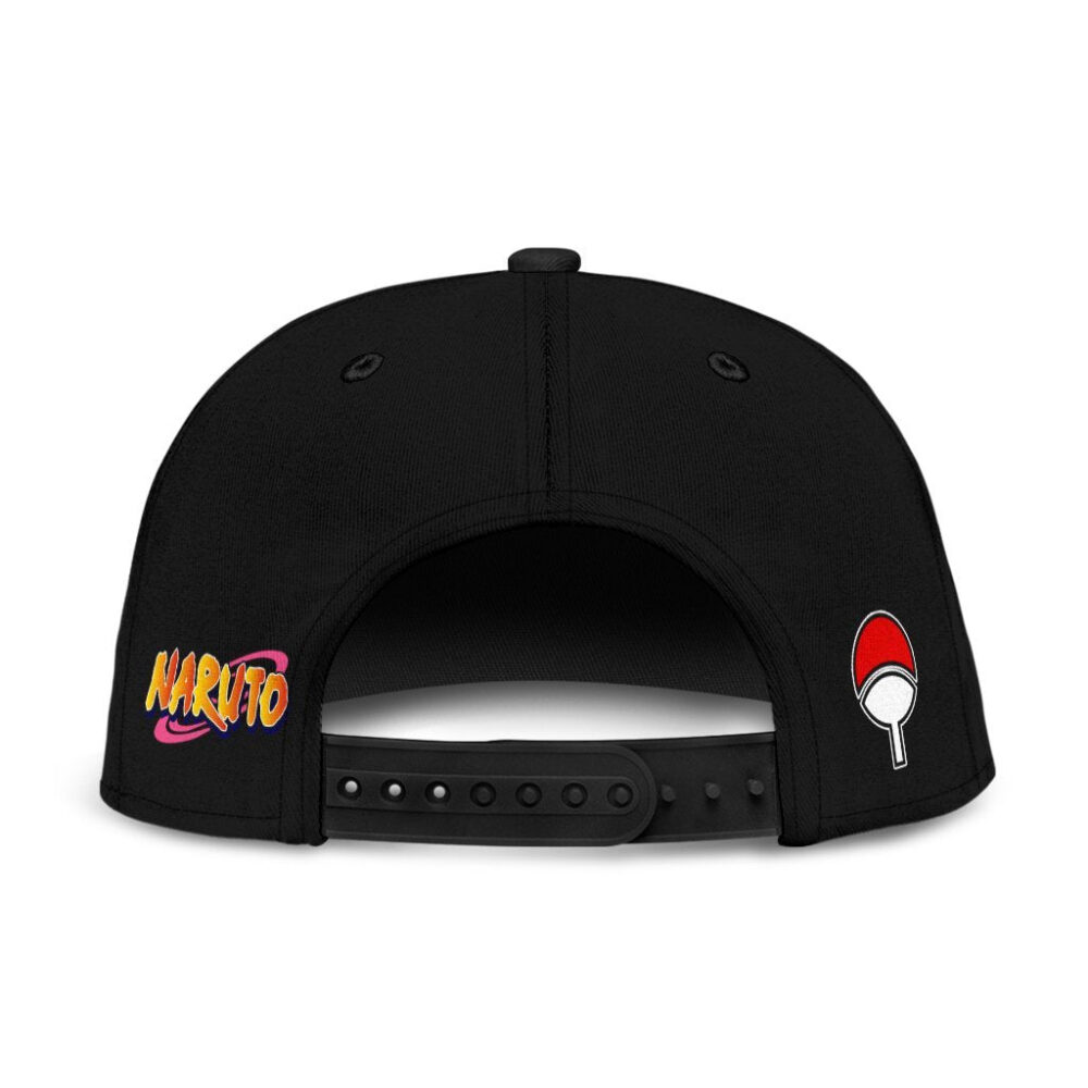 Uchiha Sasuke Snapback Hat Naruto Custom Anime Hat