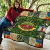 viking style tree of life quilt blanket gift idea nz1qy