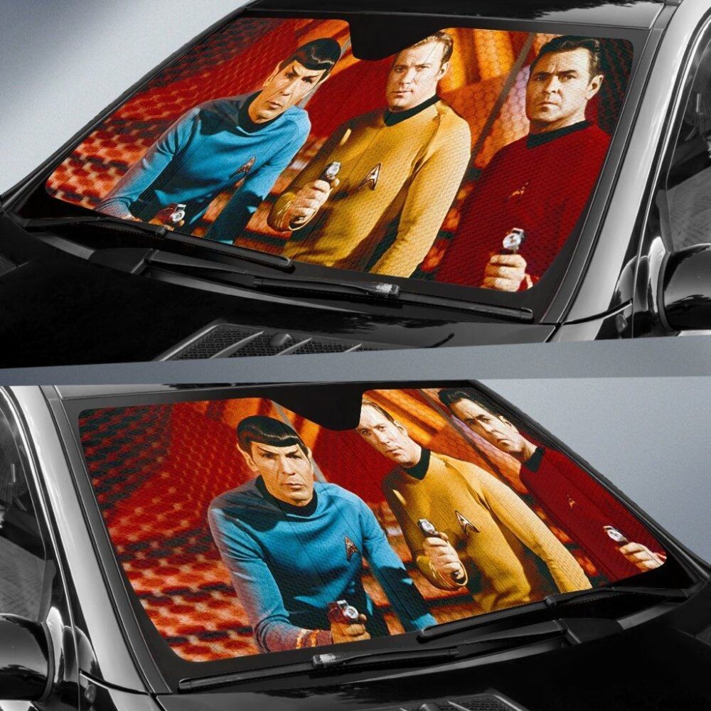 Vintage Star Trek Auto Sun Shade