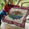 vintage style mandala dragonfly quilt blanket gift idea cipsf