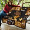 wild turkey quilt blanket all i need is whisky gift idea ehdvl