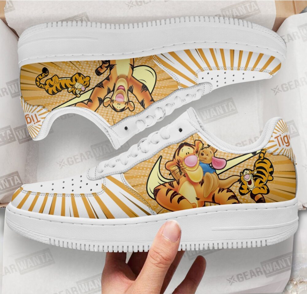 Winnie The Pooh Tigger Sneakers Custom | Fandom Gift