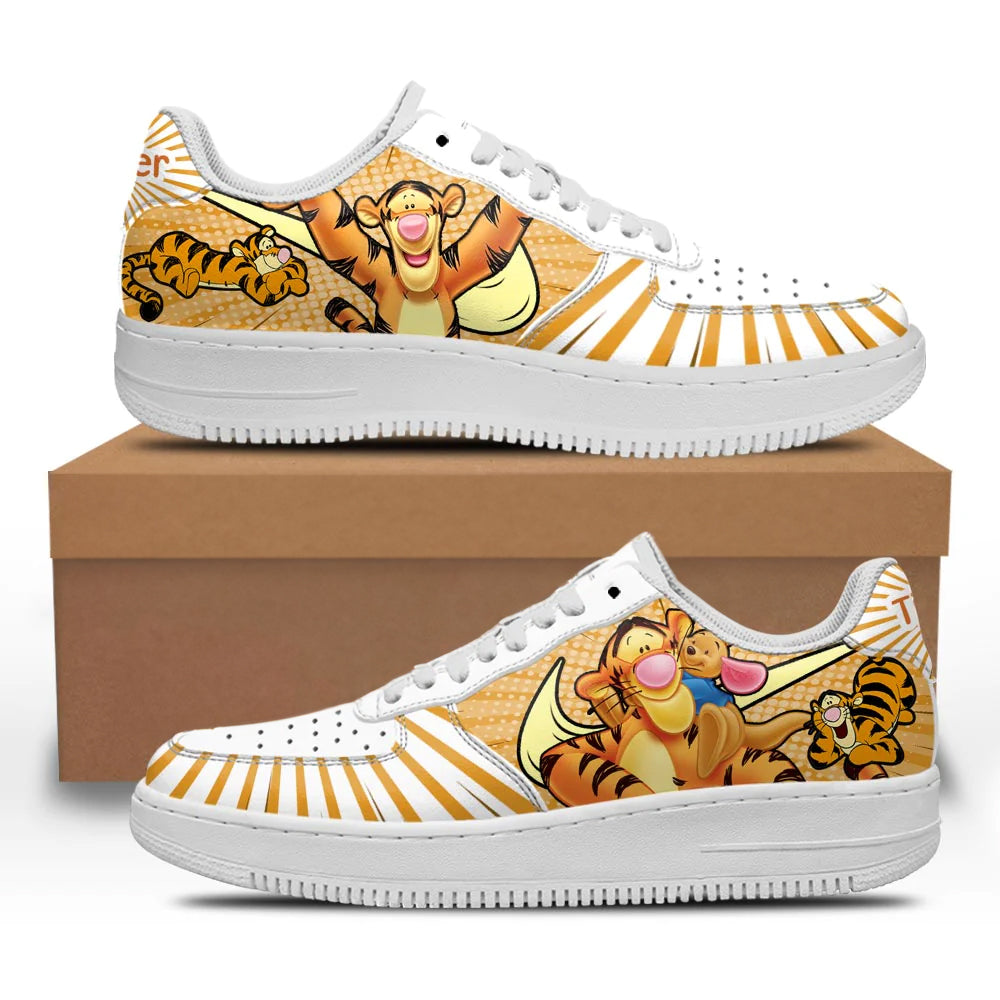 Winnie The Pooh Tigger Sneakers Custom | Fandom Gift