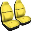 yellow camaro black letter car seat cover custom car seat covers 41zze