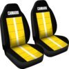 yellow camaro white letters amazing decoration car seat covers custom car seat covers alxmz