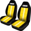 yellow camaro white letters amazing decoration car seat covers custom car seat covers bvtft