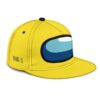 yellow crewmate snapback hat among us gift idea elrdy