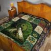 yin yang tree of life quilt blanket for yoga lover qnk4l