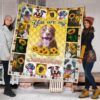 you are my sunshine sunflower pit bull quilt blanket cm1w2