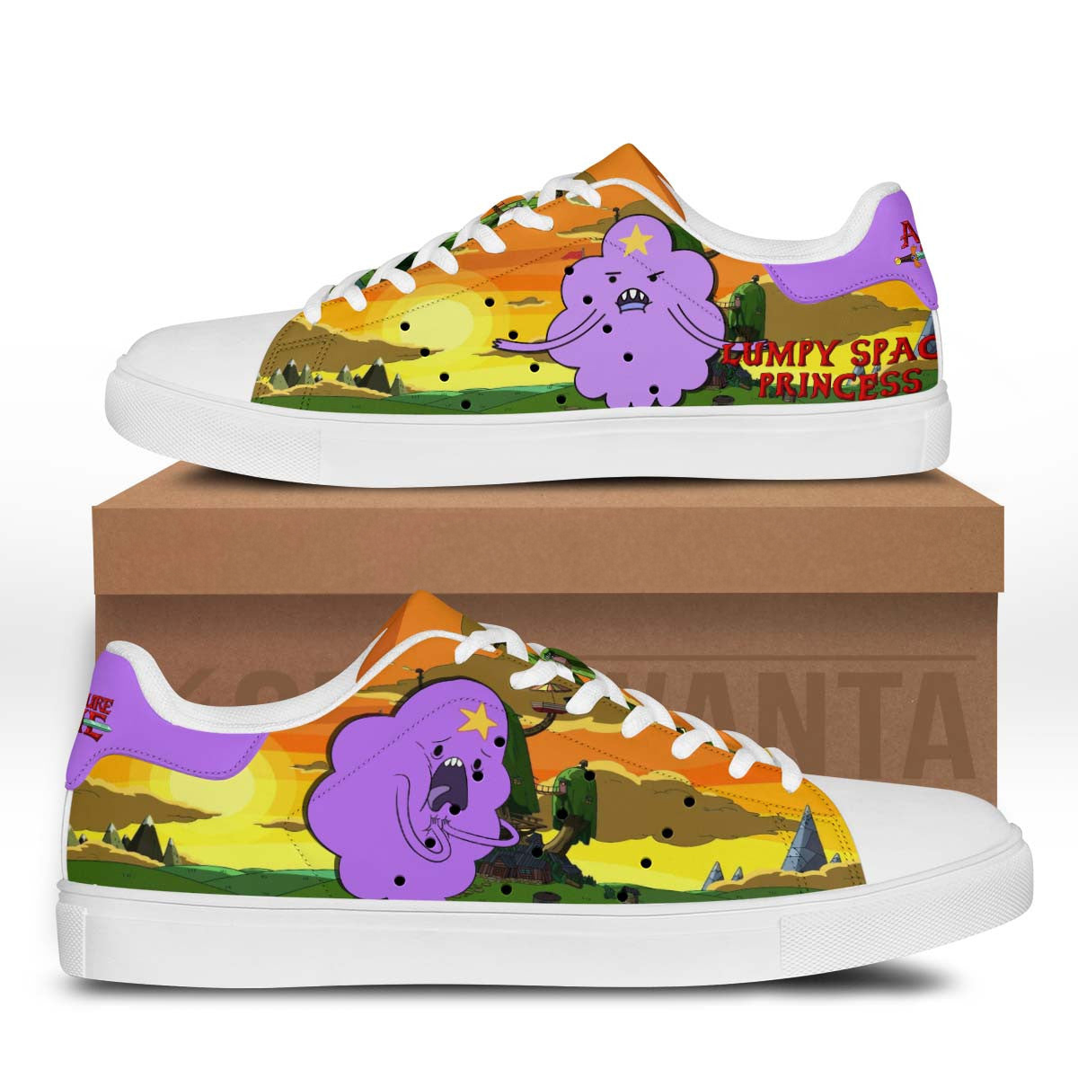 Adventure Time Lumpy Space Princess Stan Shoes Custom
