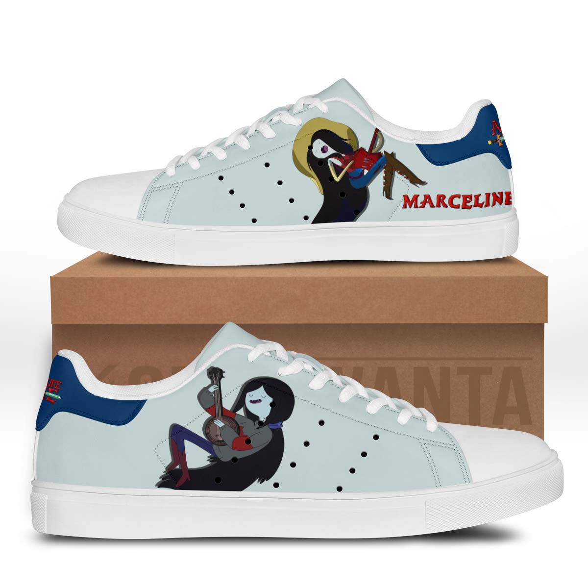Adventure Time Marceline Stan Shoes Custom For Fans