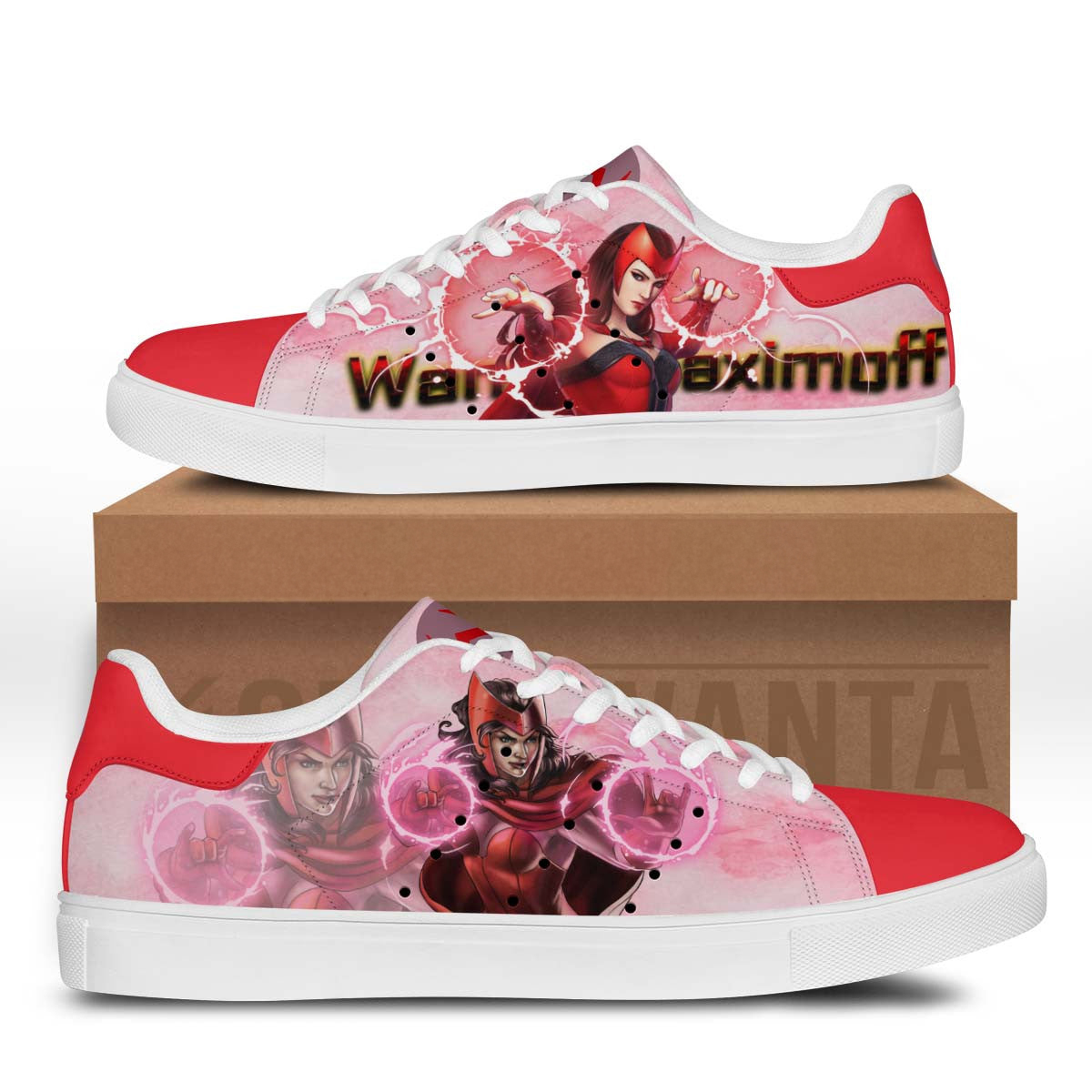 Avengers Scarlet Witch Stan Shoes Custom