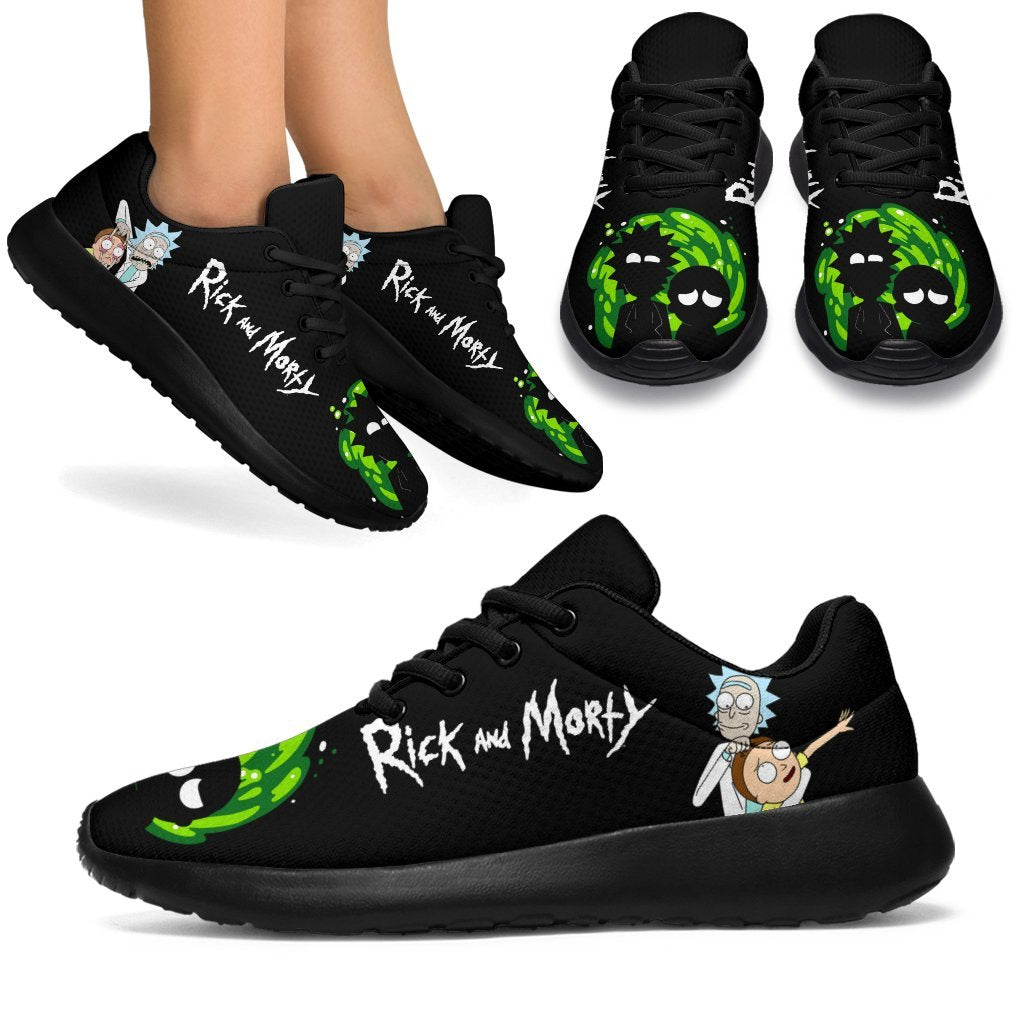 Rick and Morty Sneakers Custom Cartoon Shoes Funny For Fans