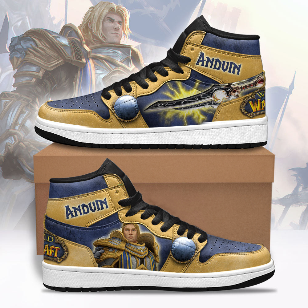 Anduin World of Warcraft Shoes Custom For Fans