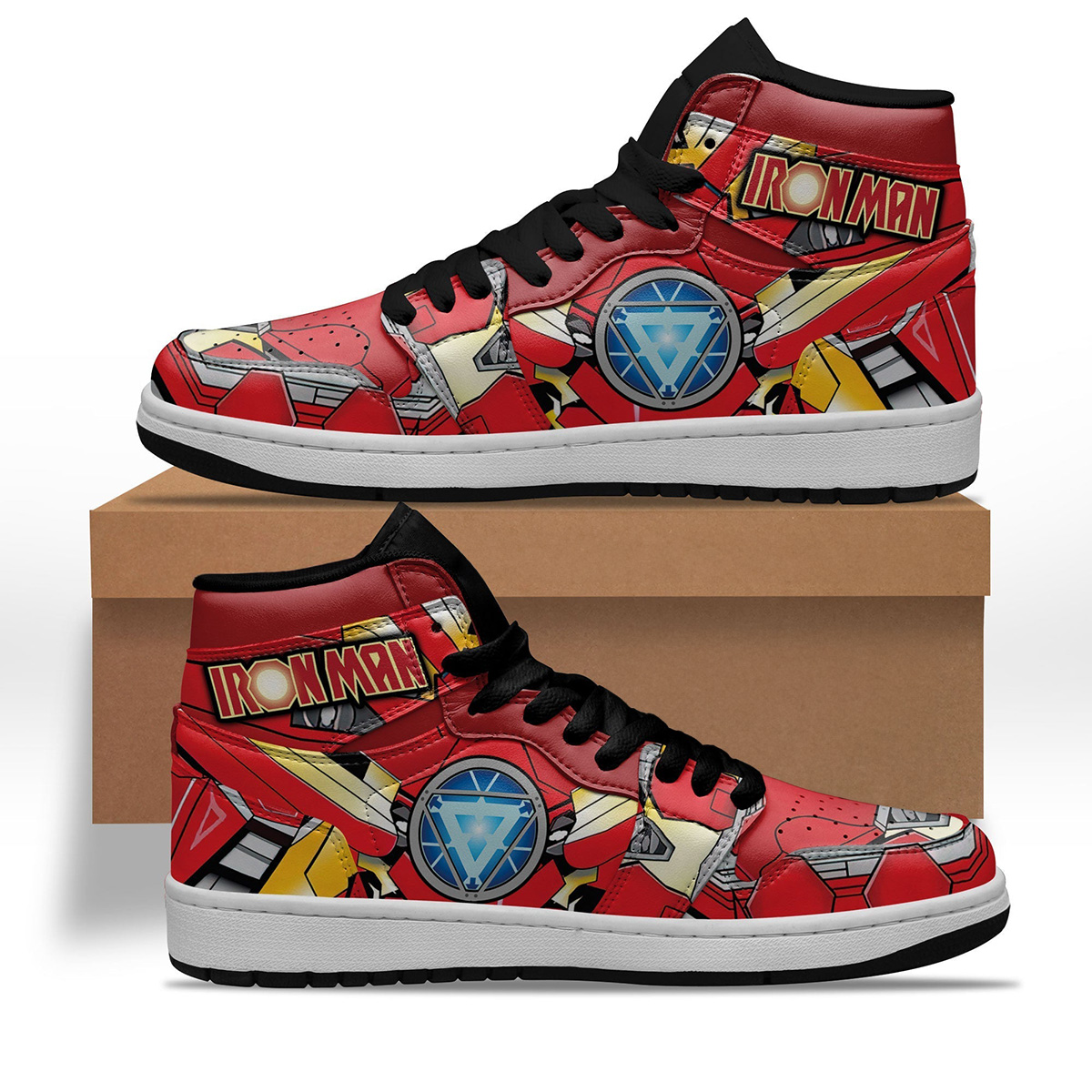 Avenger Ironman Shoes Custom
