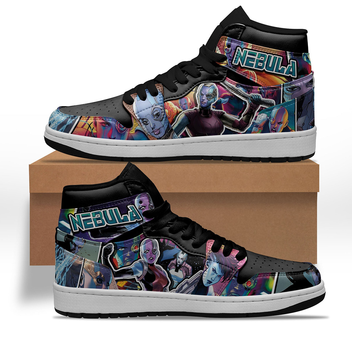 Avenger Nebula Shoes Custom