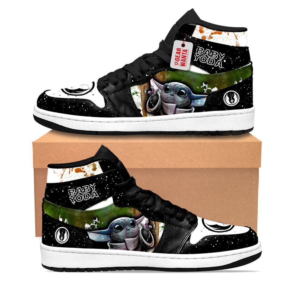 Baby Yoda Star Wars Shoes Custom Sneakers