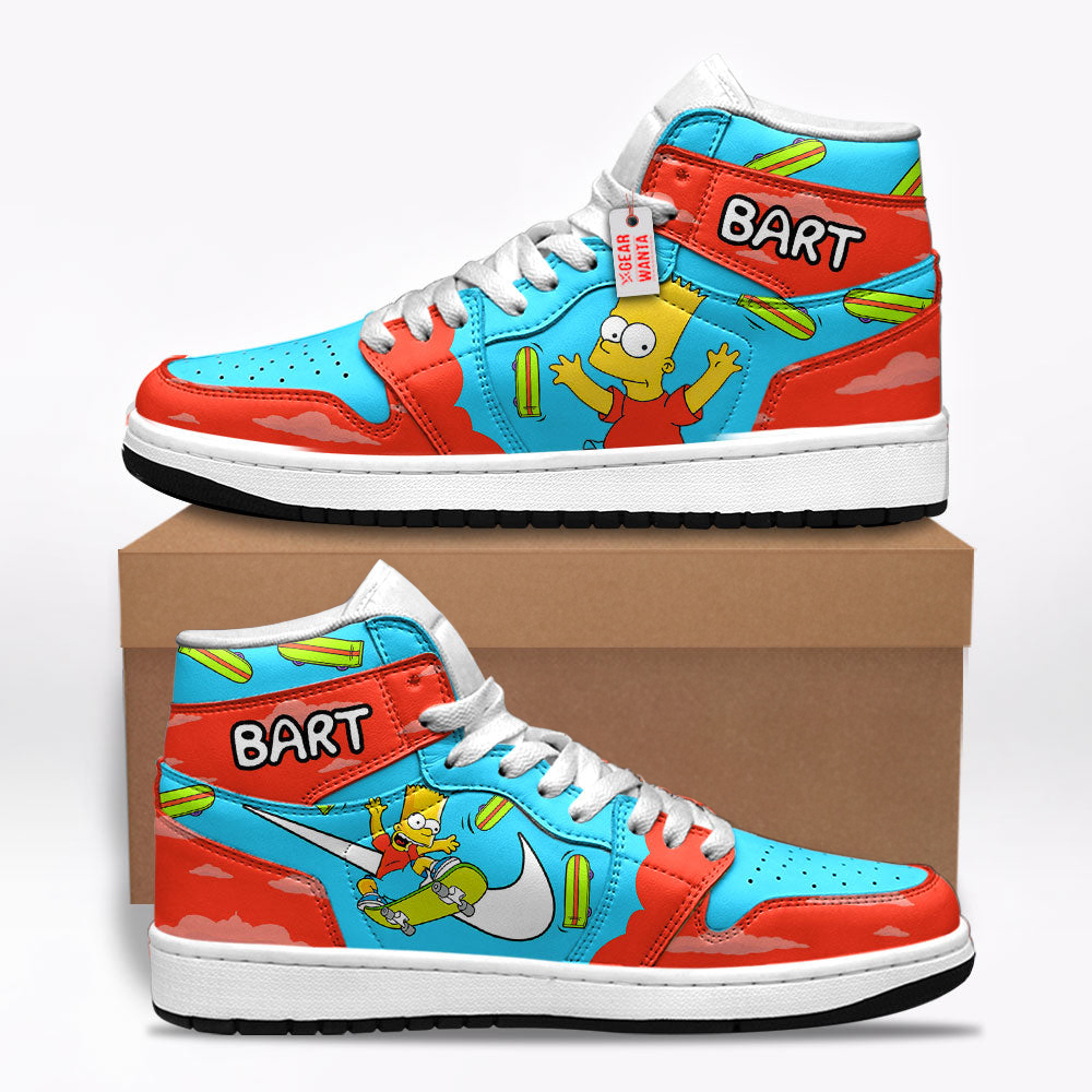 Bart Simpson The Simpson Shoes Custom For Fans