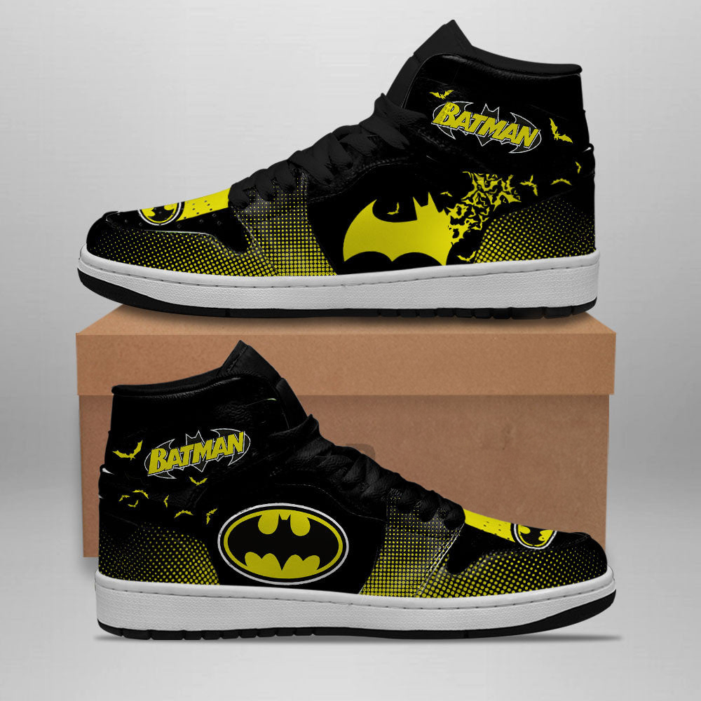 Batman Shoes Custom Super Heroes Sneakers For Fans