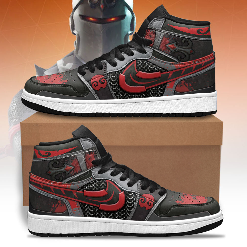 Black Knight Game Character Shoes Custom For Fans