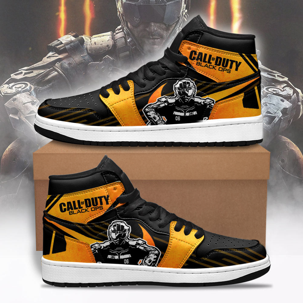 Black Ops Call Of Duty Shoes Custom Gifts Idea For Fans