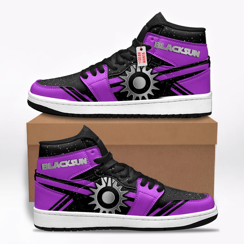 Black Sun Star Wars Symbols Shoes Custom For Fans
