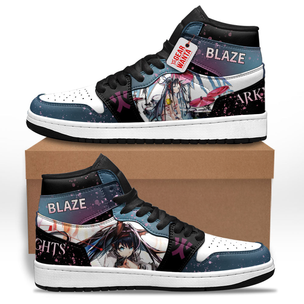 Blaze Skin Sneakers Custom Shoes