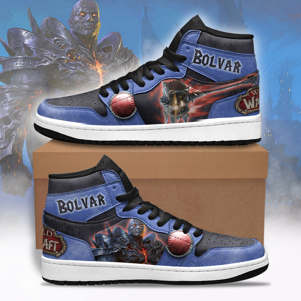 Bolvar World of Warcraft Shoes Custom For Fans