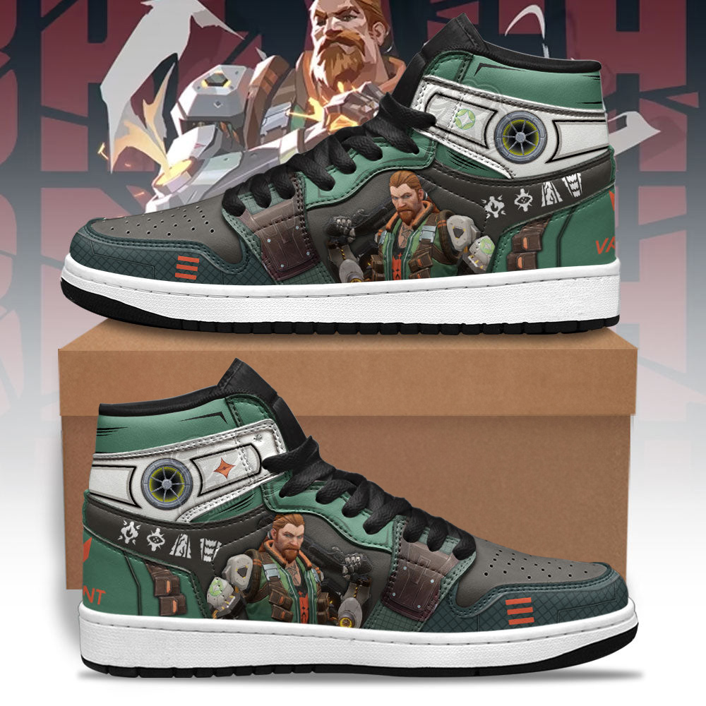 Breach Valorant Agent Sneakers Custom Gifts Idea For Fans