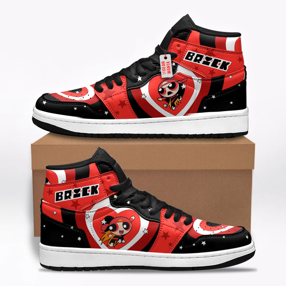 Brick The Powerpuff Girls Shoes Custom Sneakers For Fans