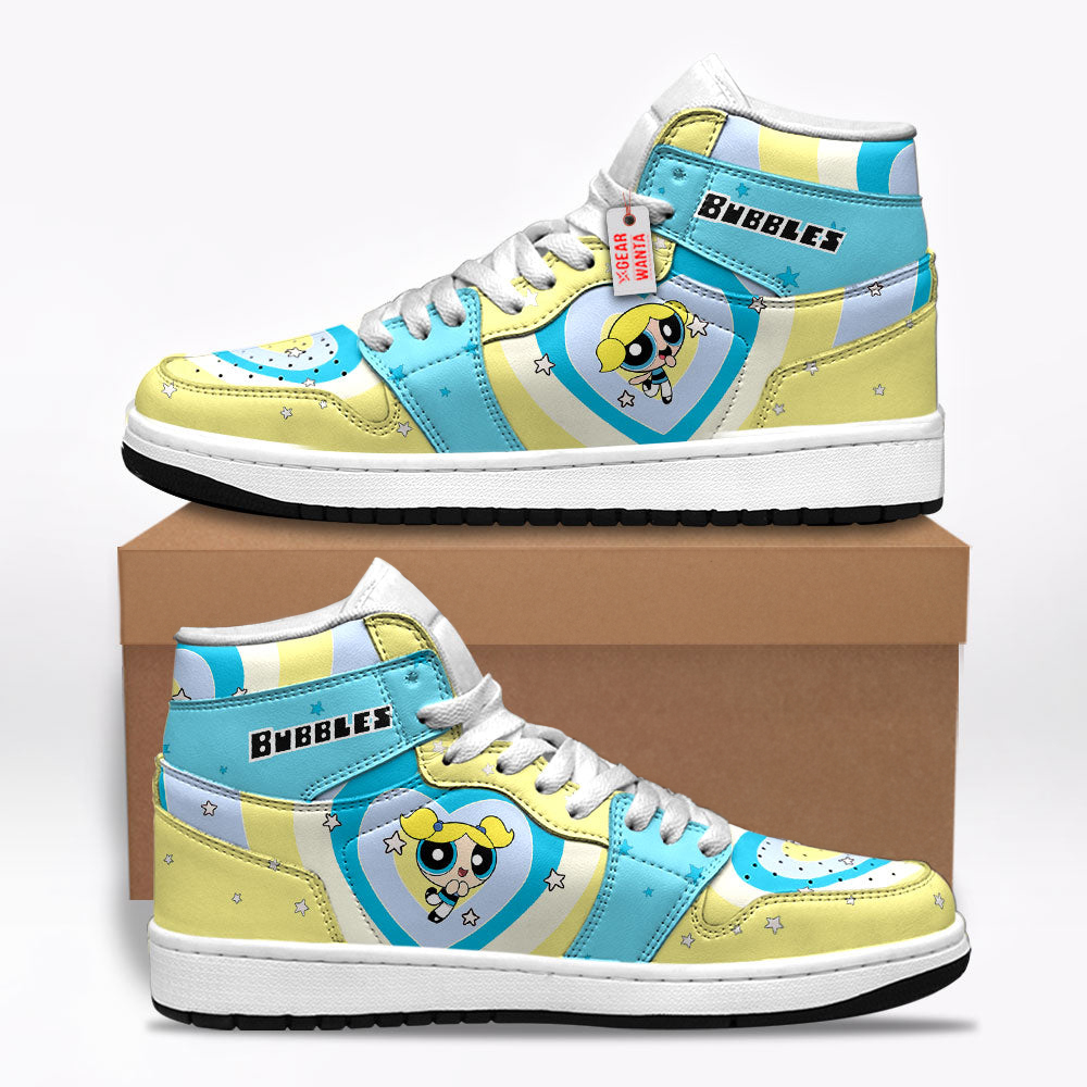 Bubbles The Powerpuff Girls Shoes Custom Sneakers For Fans