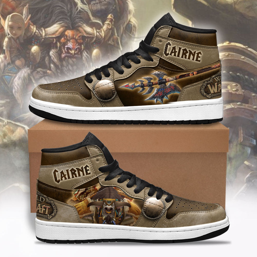 Cairne World of Warcraft Shoes Custom For Fans