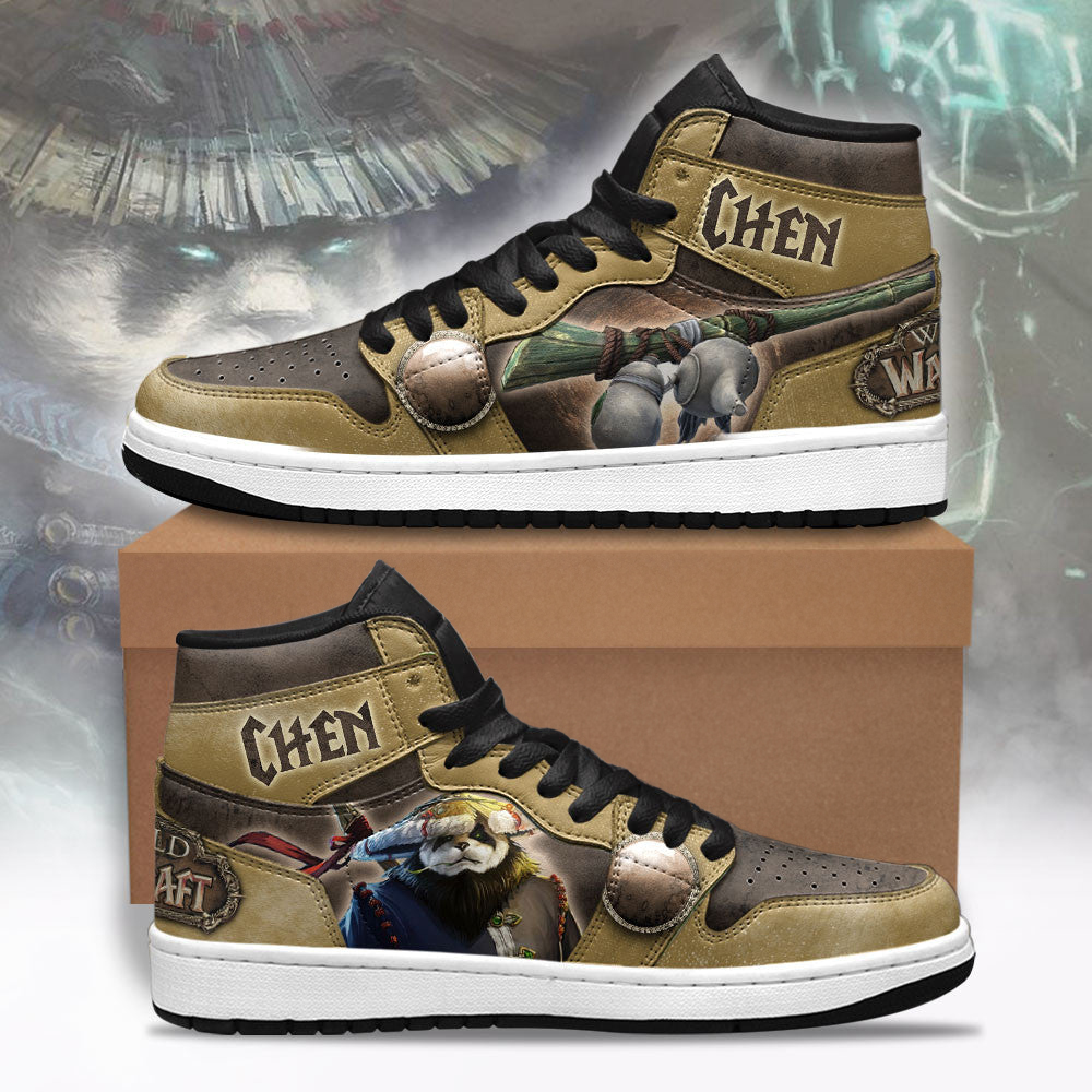 Chen World of Warcraft Shoes Custom For Fans