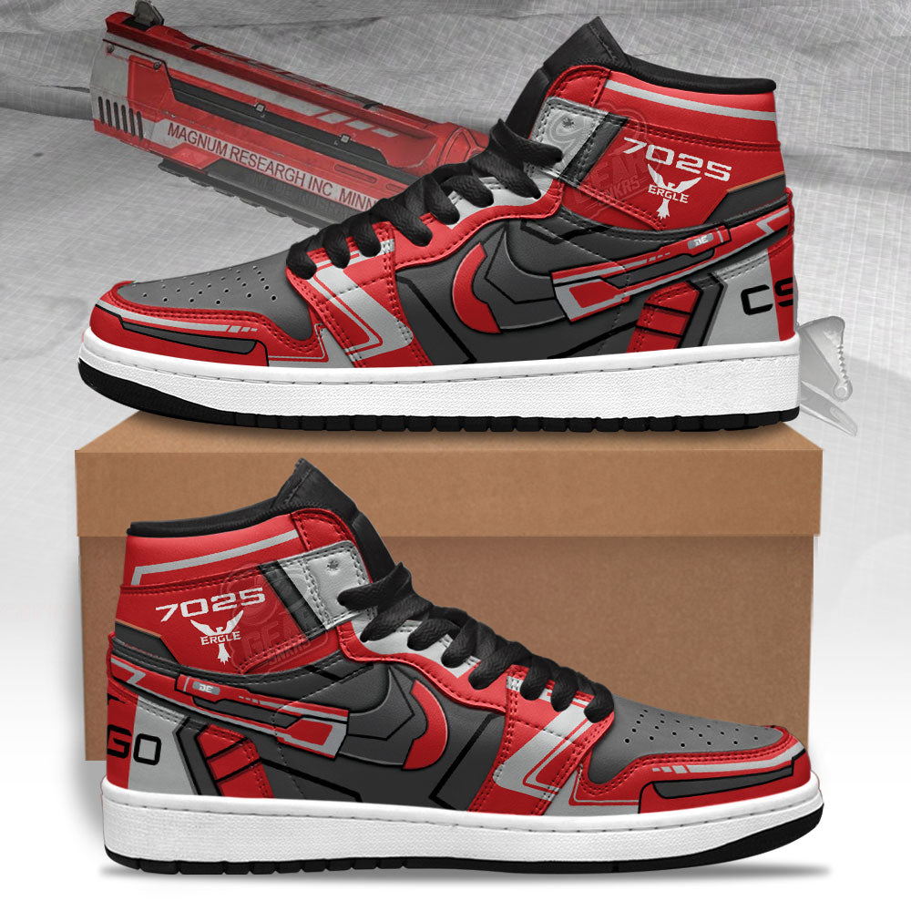 Code Red Counter-Strike Skins Shoes Custom For Fans