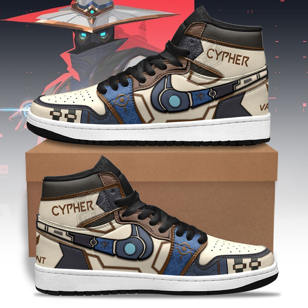 Cypher Valorant Agent Shoes Custom For Gamer
