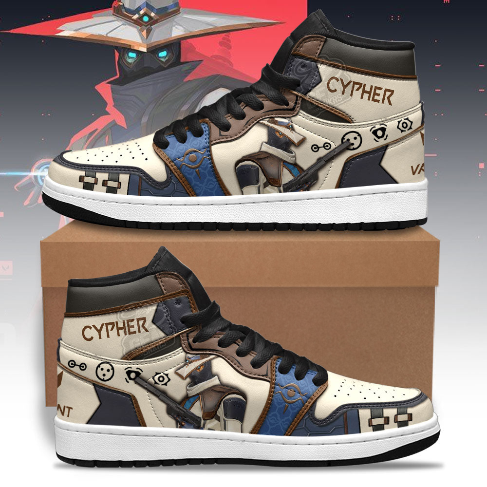 Cypher Valorant Agent Sneakers Custom For Gamer