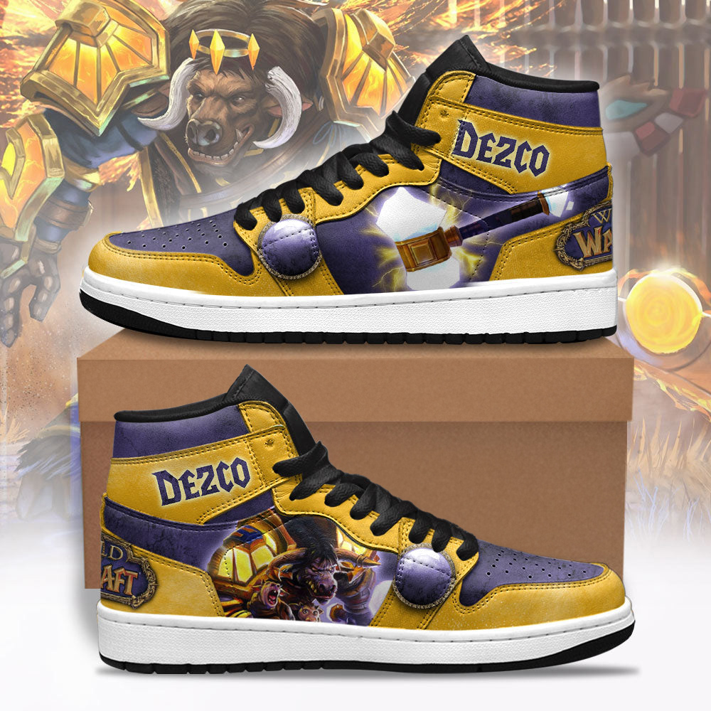 Dezco World of Warcraft Shoes Custom For Fans